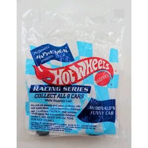 "McDonald's Funny Car" Hot Wheels Racing Series Vintage McDonalds Happy Meal Toy